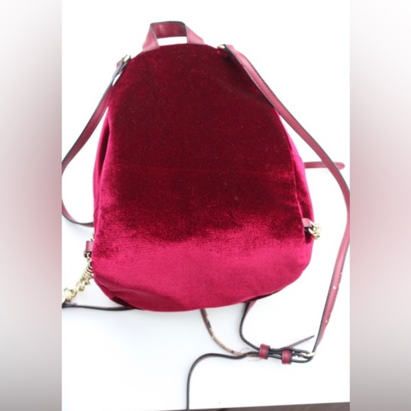 Victoria’s Secret studded velvet backpack